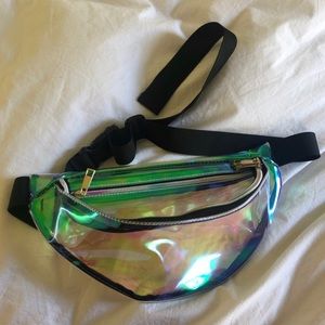 holographic fanny pack